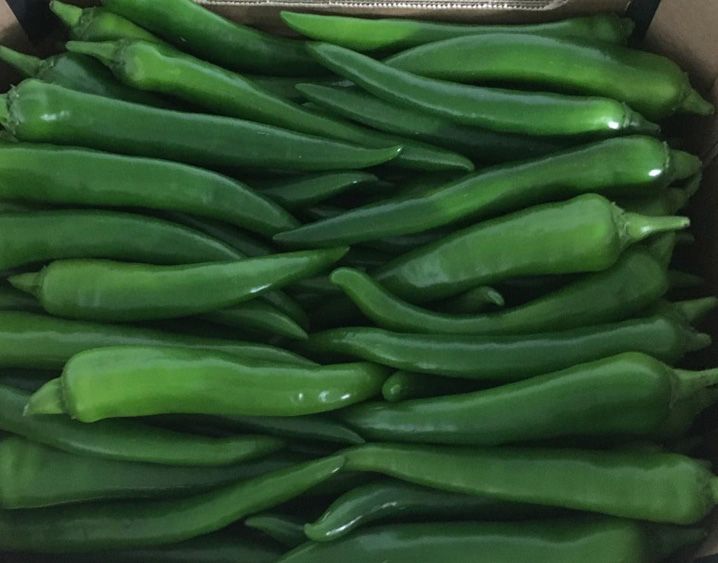 Red and Green Hot Peppers